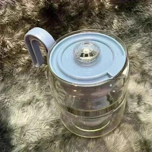 Vintage Gemco Glass Perk Percolator
USA 4 to 8 Cup Coffee  Maker Pot Blue - Picture 15 of 16